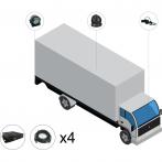 IPTRONIC Комплект видеонаблюдения для грузового транспорта под ПП №969 (офлайн HDD+SD)