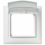 Legrand Valena Бел Рамка 1-ая с крышкой IP44 (774450)
