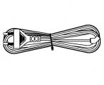 Hyperline KL-FCRD-1F-EU-1.8-BK