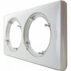 Legrand Celiane Бел Рамка 2 поста IP44 (069072)