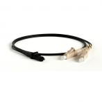 Hyperline FC-D2-50-LC/PR-MTRJM/PR-H-1M-LSZH-BK