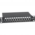 Cabeus PL-12-Cat.6 10"-SH-Dual