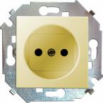 Механизм розетки 1-м СП Simon15 16А IP20 250В без заземл. винт. клеммы сл. кость Simon 1591431-031