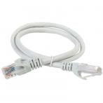 Патч-корд кат.5е UTP 0.5м сер. ITK PC01-C5EU-05M