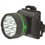 Фонарь налобный 909LED7 (7LED 1 режим; 3хR6 черн.) Ultraflash 11782