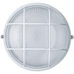 Светильник ЛОН 94 803 NBL-R2-60-E27/WH 1х60Вт E27 IP54 (аналог НПБ 1302 бел. круг с решеткой 60Вт) Navigator 94803