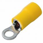 REXANT Наконечник кольцевой изолированный ø 5.3 мм 4-6 мм² (НКи 6.0-5/НКи5,5-5) желтый (08-0052)