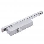 Булат Доводчик дверной  ДД 812/5 CH-S (CS+LS+HO+BC+DA+PA) (25-120 кг) серебро со скольз.тягой (10)