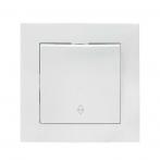 Переключатель проходной 1-кл. СП Валенсия 10А IP20 бел. PROxima EKF EWV10-025-10