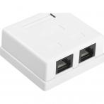 Hyperline SB1-2-8P8C-C5e-WH