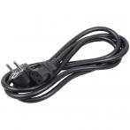 Ripo Кабель питания 1.8м, Schuko-C13 (3*1.00 mm2) 16A, черный, угловая вилка, с заземлением