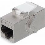 Адаптер проходной формата Keystone, Jack RJ-45(8P8C), FTP, CAT 6a REXANT PRO (02-0110)