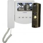 AccordTec Комплект домофонии AT-home4 WH-BZ