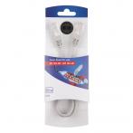 Патч-корд U/UTP RJ45-RJ45, CAT 5e, PVC, серый, 0,5м REXANT  (06-3201)