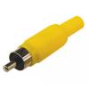  - REXANT РАЗЪЕМ Штекер RCA "Желтый" (14-0402)