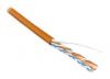  - Hyperline UUTP4-C5E-S24-IN-LSZH-OR-100