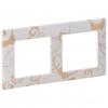  - Legrand Valena LIFE Ампир белый Рамка 2-ая (754102)