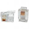 - Hyperline PLUG-6P4C-P-C2-100
