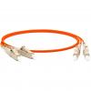  - Hyperline FC-D2-50-LC/PR-LC/PR-H-10M-LSZH-OR