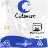  - Cabeus PC-UTP-RJ45-Cat.5e-0.15m-WH-LSZH
