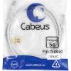  - Cabeus PC-UTP-RJ45-Cat.5e-1.5m-WH-LSZH