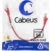  - Cabeus PC-UTP-RJ45-Cat.5e-0.3m-RD