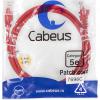  - Cabeus PC-UTP-RJ45-Cat.5e-1.5m-RD