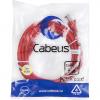  - Cabeus PC-UTP-RJ45-Cat.5e-3m-RD