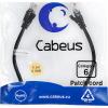  - Cabeus PC-UTP-RJ45-Cat.6-0.3m-BK