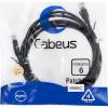  - Cabeus PC-UTP-RJ45-Cat.6-3m-BK