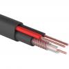  - ELETEC Кабель комбинированный RG-59 MICRO+2x0.75 мм2 75 Ом, черный, 100 м (04-605)