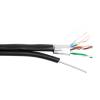  - Кабель FTP 5E Eletec 4x2xAWG24 наружный с тросом, 305 м, медь (06-523)