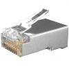  - Коннектор RJ-45 8P-8C CAT6, для одножильного и многожильного кабеля ELETEC (RJ-45 8P-8C CAT6)
