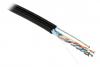  - Hyperline FUTP4-C5E-S24-2SW-OUT-PE-BK-500 (FTP4-C5E-SOLID-2SW-OUTDOOR-40-500) (500 м)