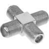  - Переходник соединитель гнездо Fx4 (F- крест) REXANT