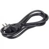  - Ripo Кабель питания 1.8м, Schuko-C13 (3*1.00 mm2) 16A, черный, угловая вилка, с заземлением